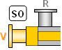 Combined distribution board with intermediate insulation - Max. distribution board connections SO